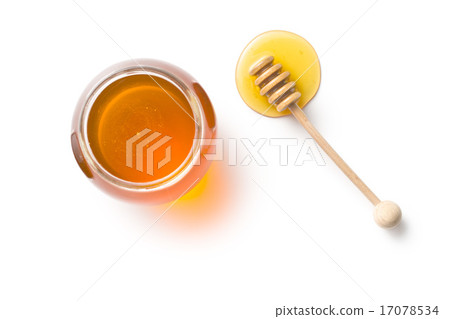 honey dipper and honey in jar honey dipper and honey in jar 17078534