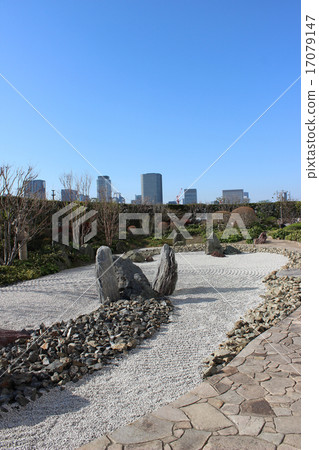 Osaka cityscape and garden / Osaka prefecture Osaka shi Osaka cityscape and garden / Osaka prefecture Osaka shi 17079147