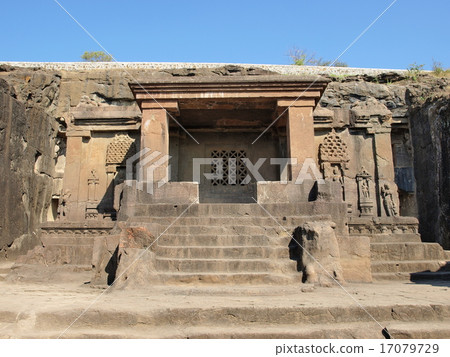 世界遺產“埃洛拉洞穴”(印度)的“第15洞” 世界遺產“埃洛拉洞穴”(印度)的“第15洞” 17079729