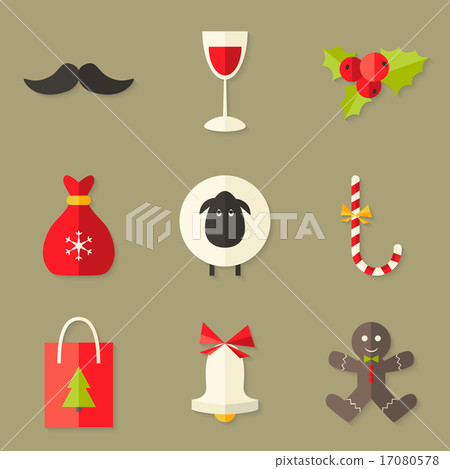 9 Christmas Icons Set 2 9 Christmas Icons Set 2 17080578