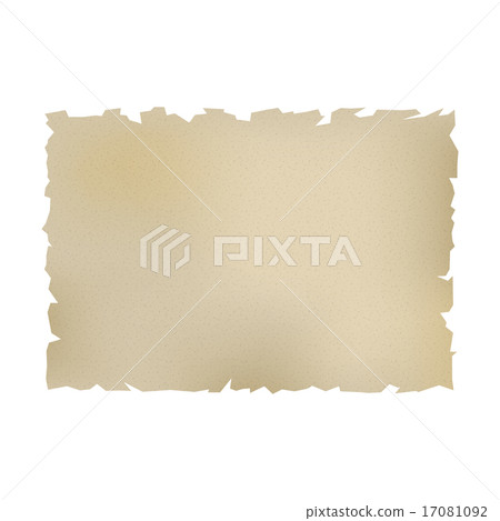 Old paper over white Old paper over white 17081092