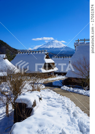 Fuji and the old private house 17081974