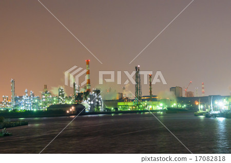 神奈川川崎植物的夜視圖 17082818