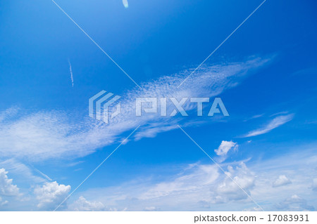 Cloud cloud cumulus material blue sky white cloud copy space background material cloud text space 17083931