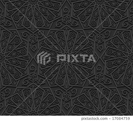Seamless pattern with traditional ornament. Seamless pattern with traditional ornament. 17084759