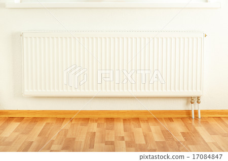 White radiator in apartment White radiator in apartment 17084847