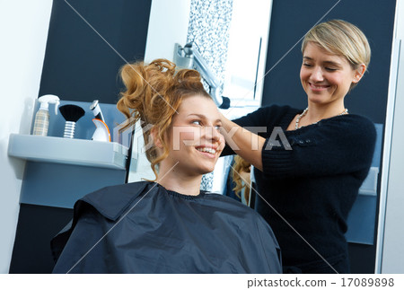 hair stylist at work hair stylist at work 17089898