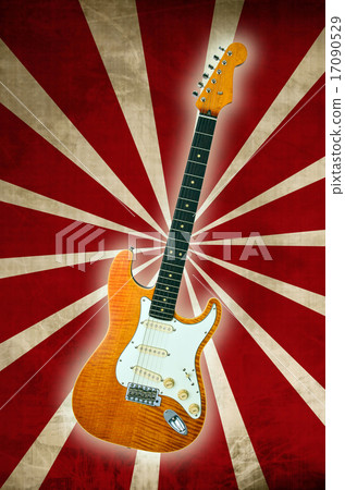 old electric guitar old electric guitar 17090529