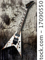 metal electiric guitar 17090550