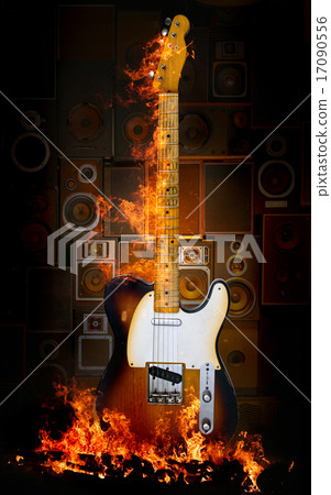 electiric guitar 17090556