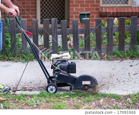 Lawn Mover in action 17091988