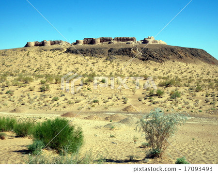 Ayaz Kala在烏茲別克斯坦卡拉卡爾帕克斯坦 17093493