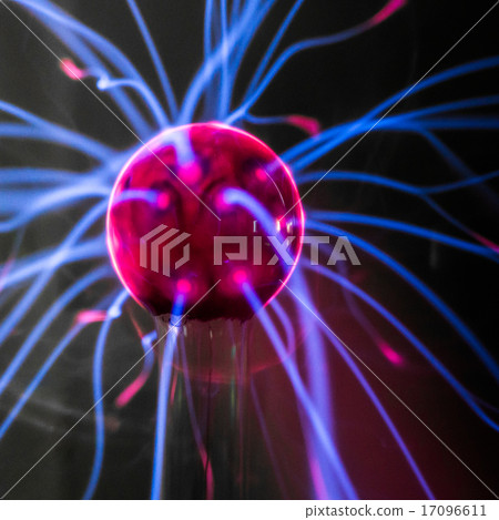 Plasma ball  with magenta-blue 17096611