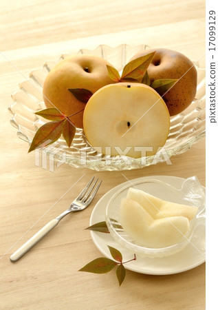 Cut pear grain background Cut pear grain background 17099129
