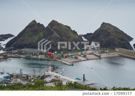 龍飛漁港和奧島，（中長焦）青森縣 17099157