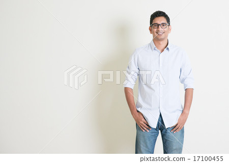 Casual business Indian male portrait 17100455