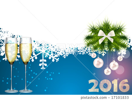 Abstract Beauty Christmas and New Year Background. Vector Illust 17101833