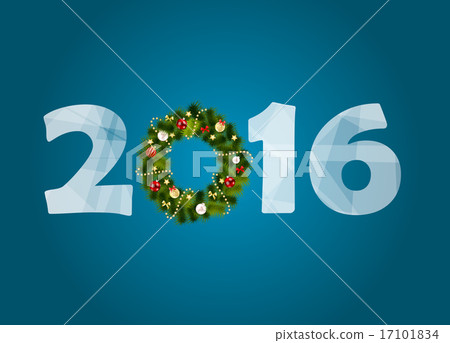 Abstract Beauty Christmas and New Year Background. Vector Illust Abstract Beauty Christmas and New Year Background. Vector Illust 17101834