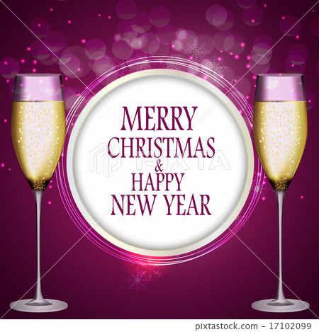 Abstract Beauty Christmas and New Year Background. Vector Illust 17102099