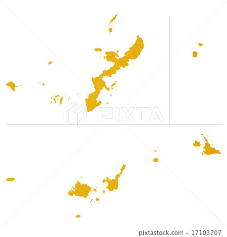 沖繩縣地圖 17103707