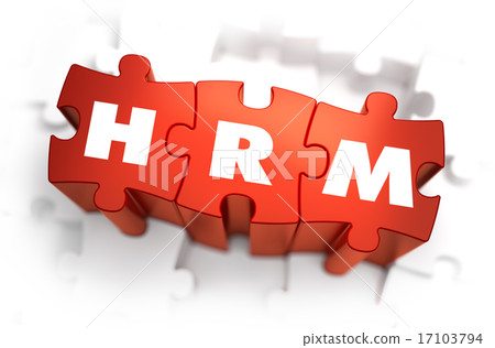 HRM - Text on Red Puzzles. 17103794