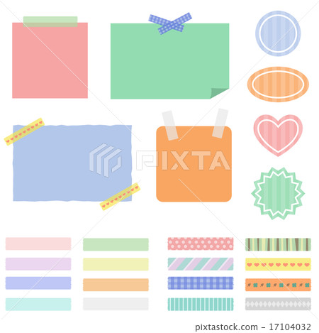 Tape memo set Tape memo set 17104032