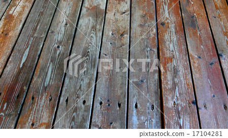 Wood deck with texture Wood deck with texture 17104281