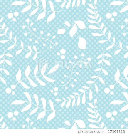 Seamless pattern with abstract hand drawn flowers - Stock Illustration ...