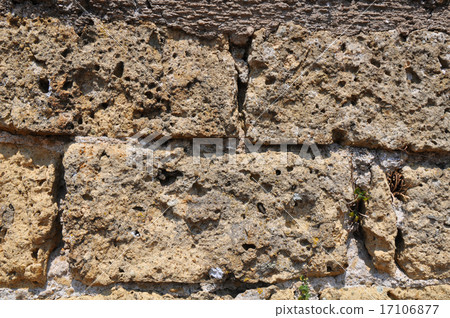 Old stone wall. Old stone wall. 17106877