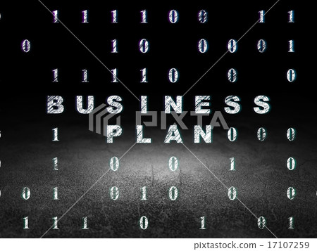 Business concept: Business Plan in grunge dark room Business concept: Business Plan in grunge dark room 17107259