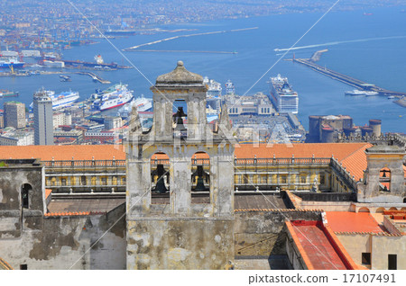 view of the city of Napoli  17107491