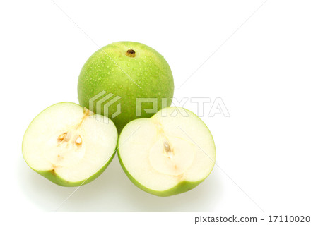 Twentieth century pears cut in half 17110020