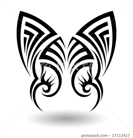 Hand Drawn Tribal Tattoo Hand Drawn Tribal Tattoo 17112427