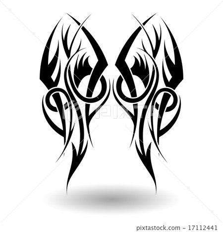 Hand Drawn Tribal Tattoo Hand Drawn Tribal Tattoo 17112441