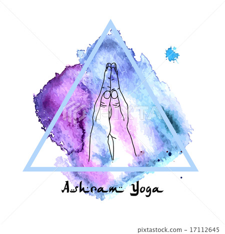 Element yoga mudra hands  mehndi patterns.  17112645