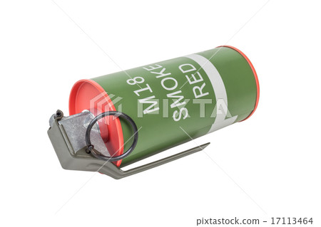 M18 Smoke Red explosive model, weapon army 17113464