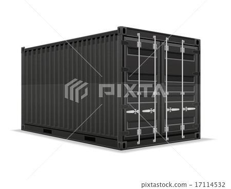 cargo container vector illustration cargo container vector illustration 17114532