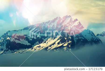 Mountain peak Mountain peak 17115170