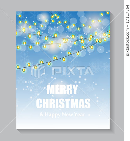 Abstract beauty Christmas and New Year background. Vector Illust Abstract beauty Christmas and New Year background. Vector Illust 17117564