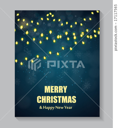 Abstract beauty Christmas and New Year background. Vector Illust Abstract beauty Christmas and New Year background. Vector Illust 17117565