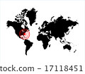 World map 17118451