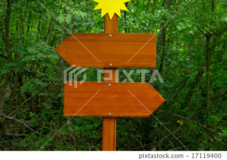 Direction sign Direction sign 17119400