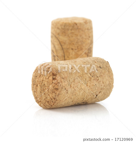 wine cork isolated on white wine cork isolated on white 17120969