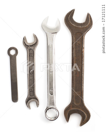 wrench tool isolated on white wrench tool isolated on white 17121111