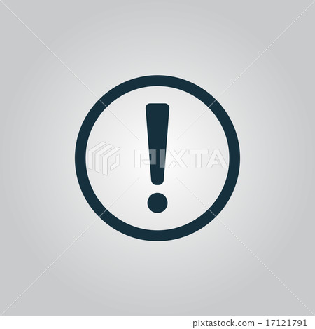Exclamation mark. Exclamation mark. 17121791