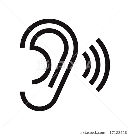 Ear icon Ear icon 17122228