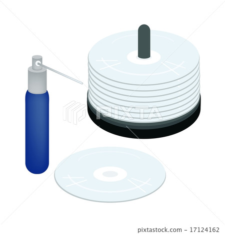 CD or DVD with A Cleaning Solution CD or DVD with A Cleaning Solution 17124162
