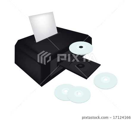 Disc Printer with CD or DVD Compact Disc 17124166