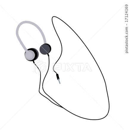 Headphones or Headphones on A White Background Headphones or Headphones on A White Background 17124169
