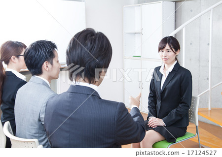 Business Employment change job interview scene Business Employment change job interview scene 17124527